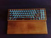  Wooden Keyboard  with Typewriter Keycaps 