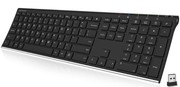 Arteck 2.4G Wireless Keyboard Stainless Steel- https://amzn.to/3Rib4X2
