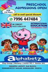 Alphabetz Preschool RM Nagar | Play Group | Nursery | Call Now | 429